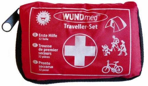 MBS TRADING OHG ➤ - Erste Hilfe Reise Set 32-teilig Traveller Etui First  Aid Kit Notfallset Pflaster